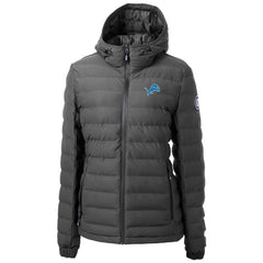 Cutter & Buck Women's Mission Ridge Repreve Eco Insulated Full-Zip Puffer Jacket - Detroit Lions Jackets