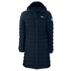 Cutter & Buck Women's Mission Ridge Repreve Eco Insulated Long Full-Zip Puffer Jacket - Denver Broncos Jackets