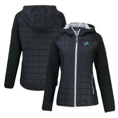 Cutter & Buck Women's Rainier Primaloft Eco Full-Zip Hybrid Jacket - Detroit Lions Jackets