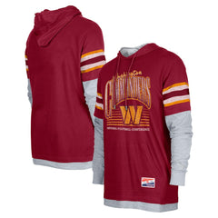 Twofer Long Sleeve Hooded T-Shirt - Washington Commanders T-shirts