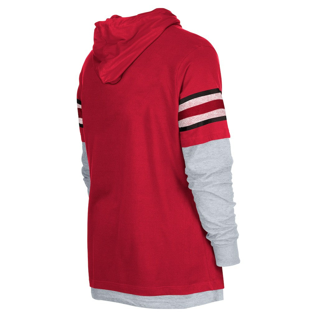 Twofer Long Sleeve Hooded T-Shirt - Arizona Cardinals T-shirts