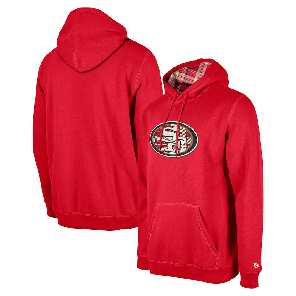 3rd Down Plaid Pullover Hoodie - San Francisco 49ers Hoodies