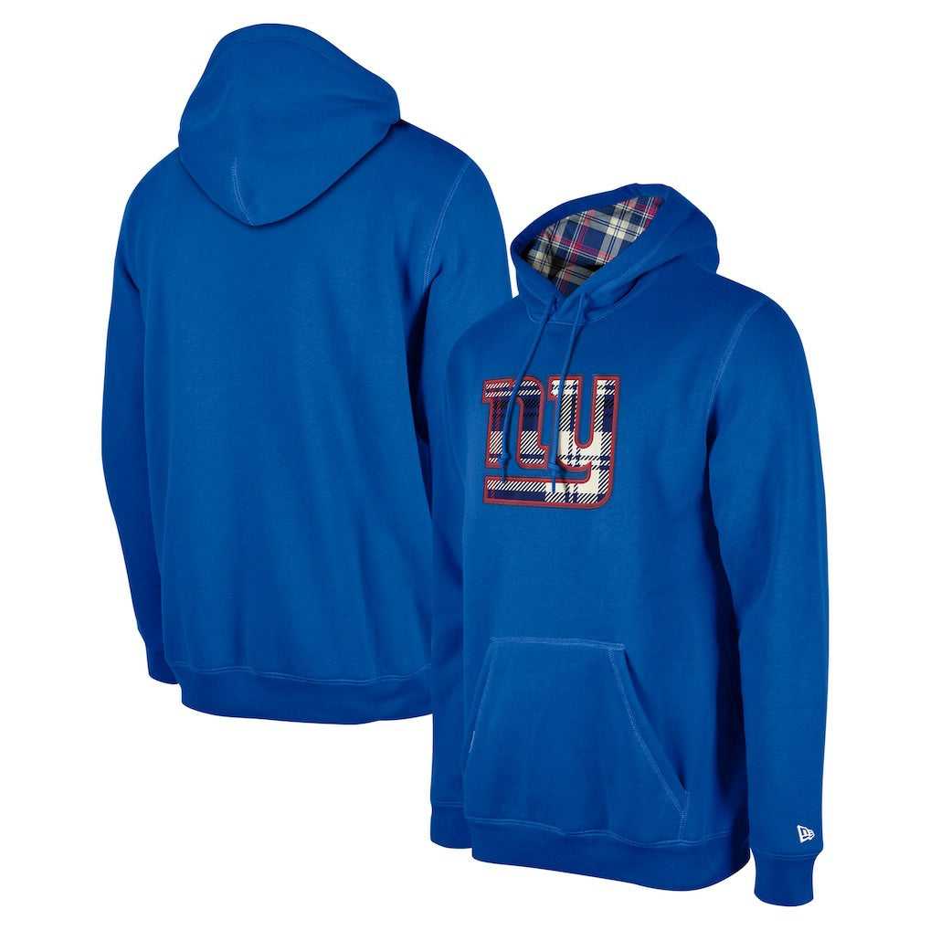 3rd Down Plaid Pullover Hoodie - New York Giants Hoodies