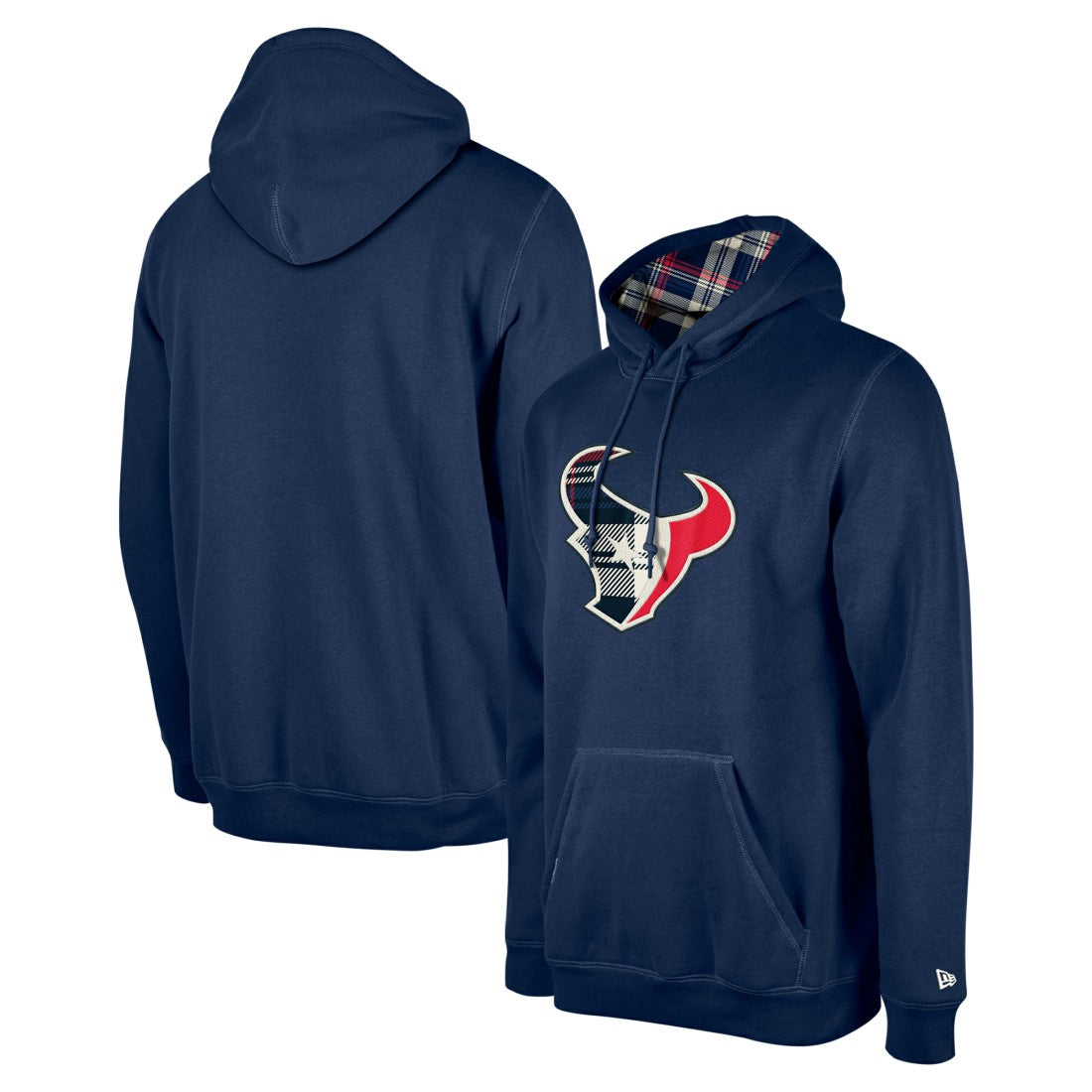 3rd Down Plaid Pullover Hoodie - Houston Texans Hoodies