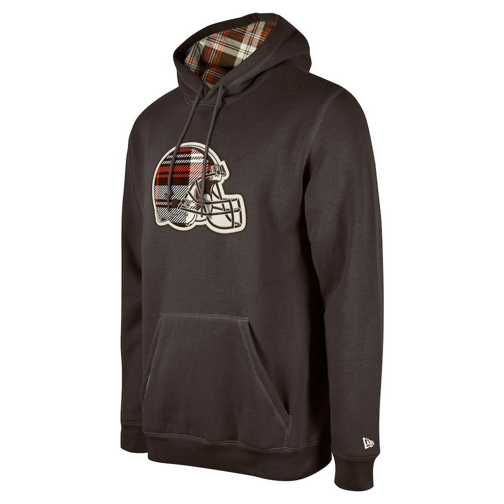 3rd Down Plaid Pullover Hoodie - Cleveland Browns Hoodies