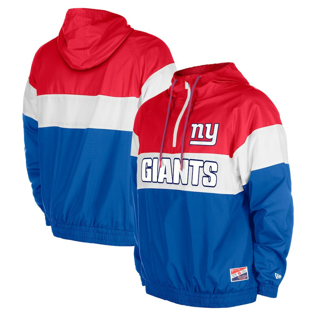 3rd Down Raglan Quarter-Zip Windbreaker Jacket - New York Giants Jackets