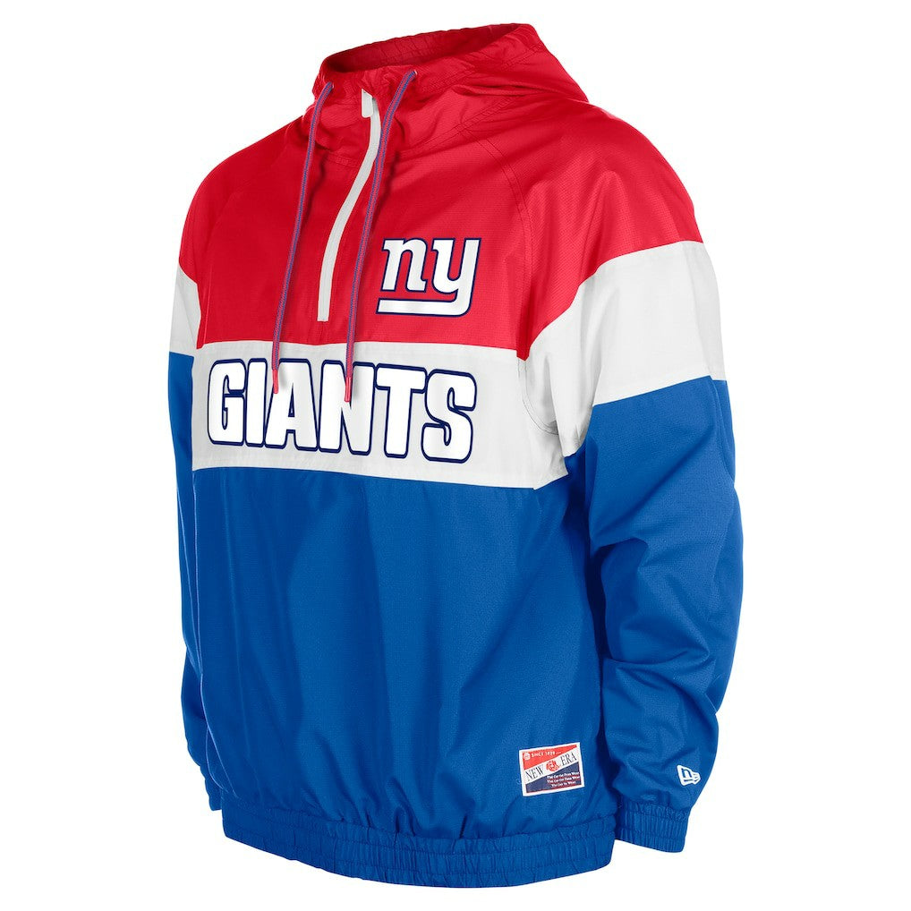 3rd Down Raglan Quarter-Zip Windbreaker Jacket - New York Giants Jackets