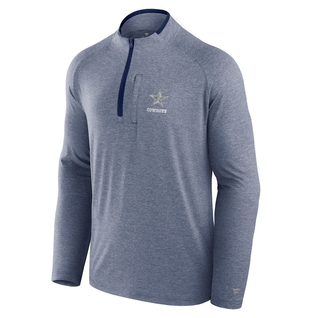 Unisex Front Office Performance Primary Quarter-Zip Jacket - Dallas Cowboys Jackets