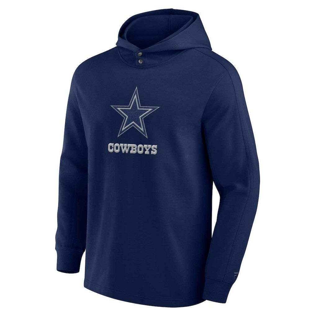 Elements Blaze Tri-Blend Long Sleeve Hoodie T-Shirt - Dallas Cowboys Hoodies