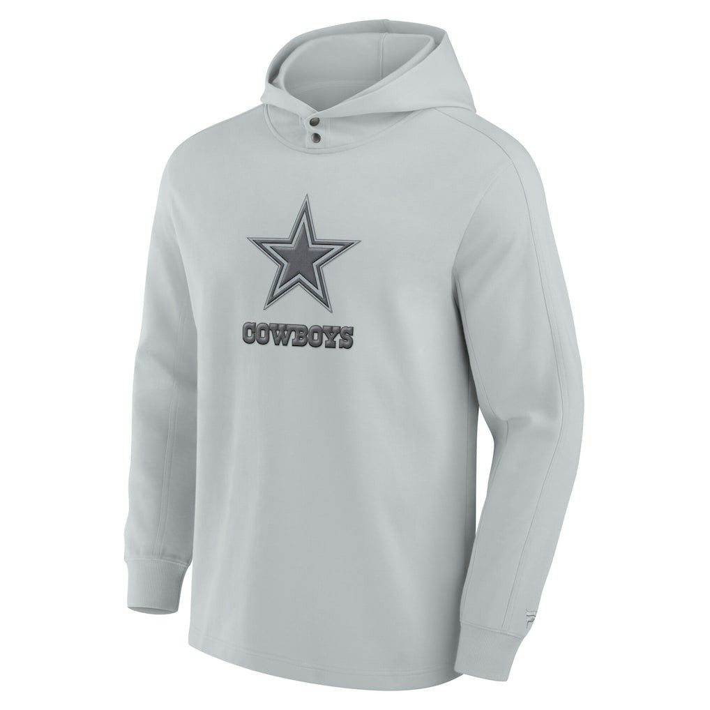 Elements Blaze Tri-Blend Long Sleeve Hoodie T-Shirt - Dallas Cowboys Hoodies