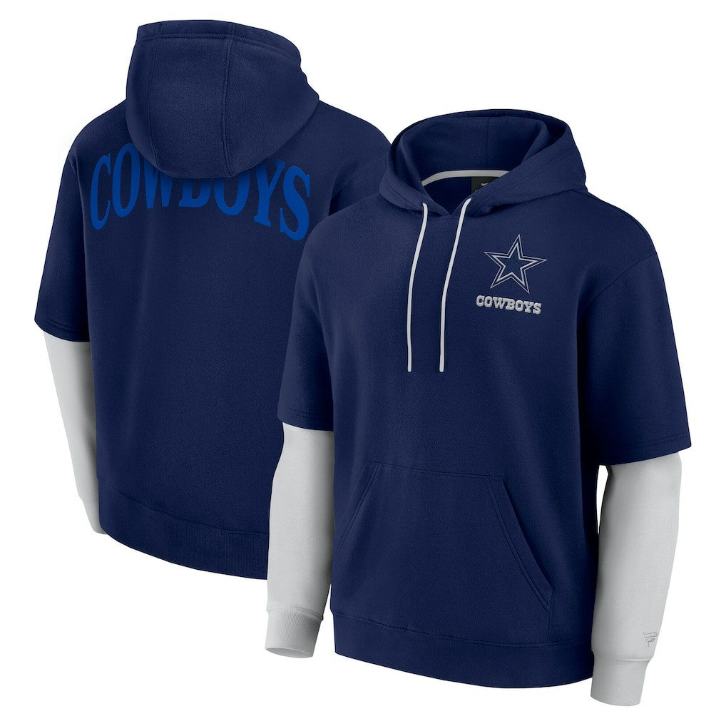 Unisex Sleek Elements Pullover Hoodie - Dallas Cowboys Hoodies