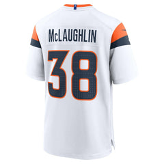 Jaleel McLaughlin  Game Jersey - Denver Broncos Jerseys