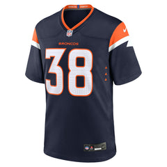Jaleel McLaughlin  Alternate Game Jersey - Denver Broncos Jerseys