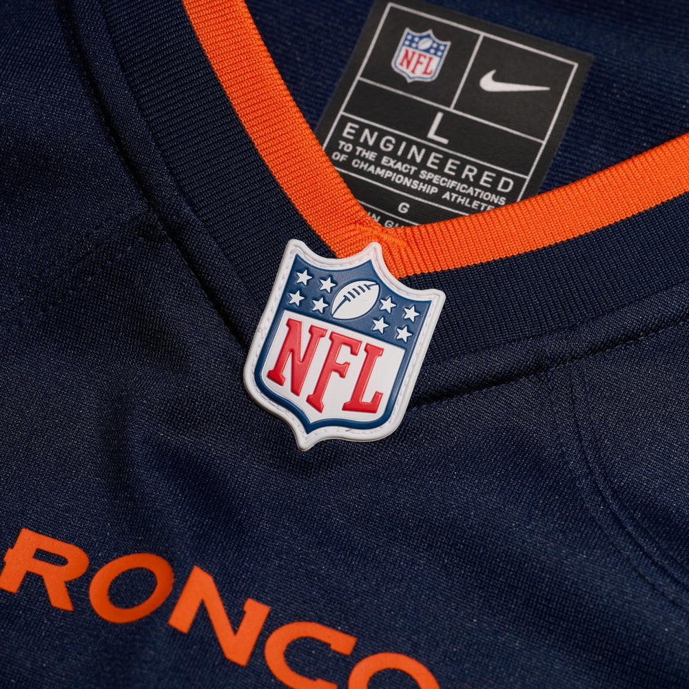 Jaleel McLaughlin  Alternate Game Jersey - Denver Broncos Jerseys