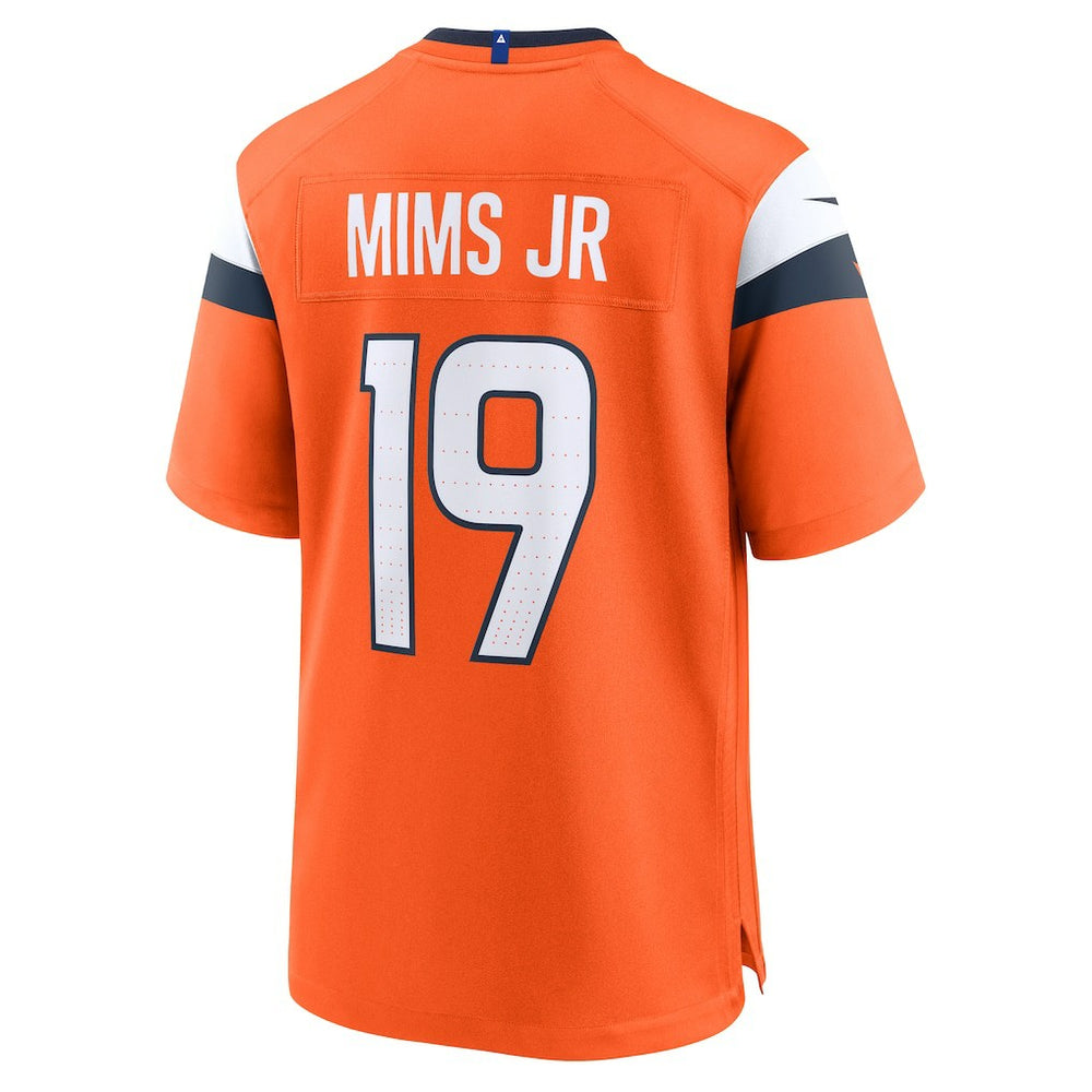 Marvin Mims Jr  Team Game Jersey - Denver Broncos Jerseys