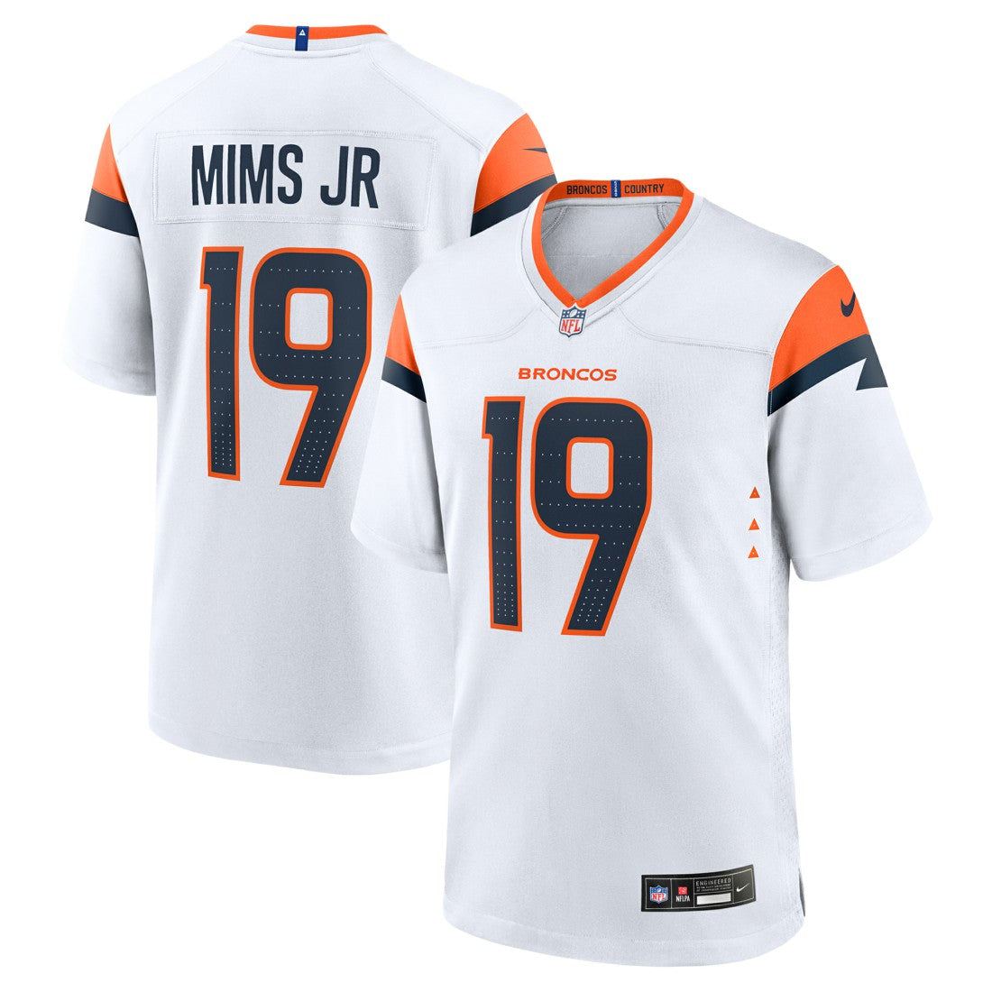 Marvin Mims Jr  Game Jersey - Denver Broncos Jerseys
