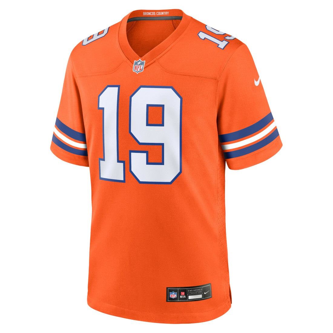 Marvin Mims Jr  Mile High Collection 1977 Throwback Player Game Jersey - Denver Broncos Jerseys