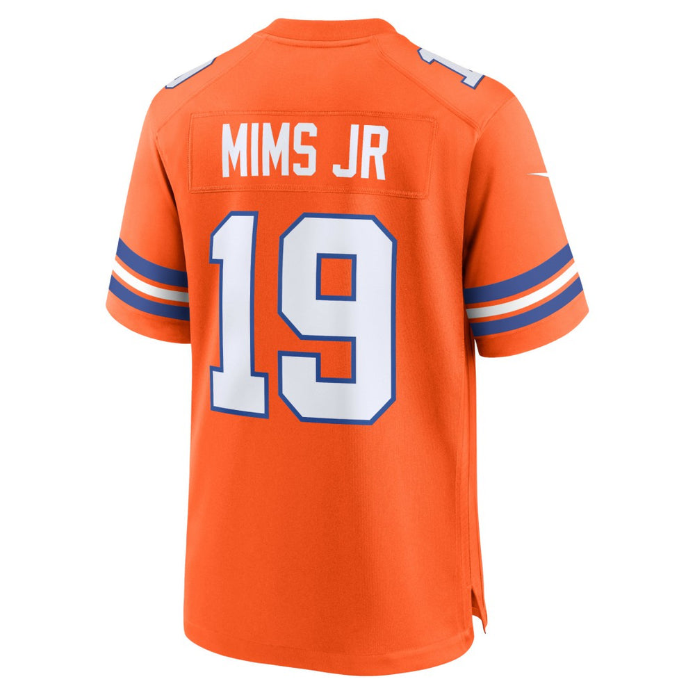 Marvin Mims Jr  Mile High Collection 1977 Throwback Player Game Jersey - Denver Broncos Jerseys