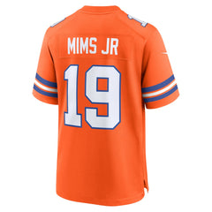 Marvin Mims Jr  Mile High Collection 1977 Throwback Player Game Jersey - Denver Broncos Jerseys