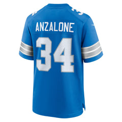 Alex Anzalone  Game Jersey - Detroit Lions Jerseys