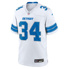 Alex Anzalone  White Game Jersey - Detroit Lions Jerseys