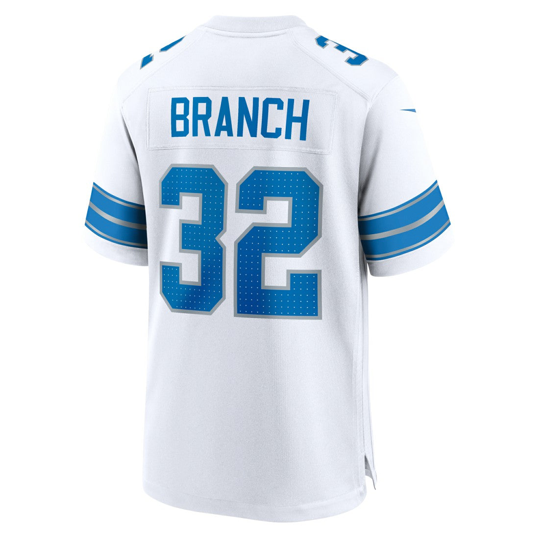 Brian Branch  White Game Jersey - Detroit Lions Jerseys
