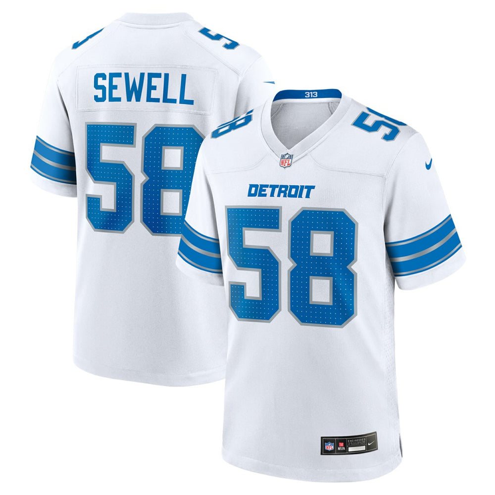 Penei Sewell  Game Jersey - Detroit Lions Jerseys