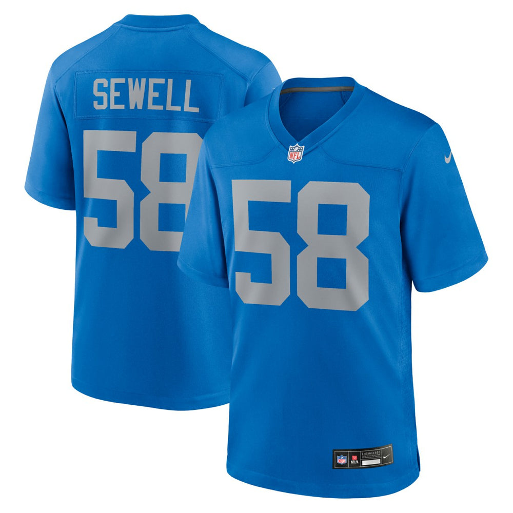 Penei Sewell  Alternate Game Jersey - Detroit Lions Jerseys