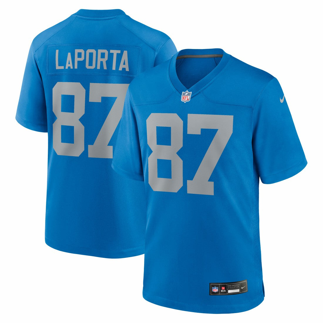 Sam LaPorta  Alternate Game Jersey - Detroit Lions Jerseys