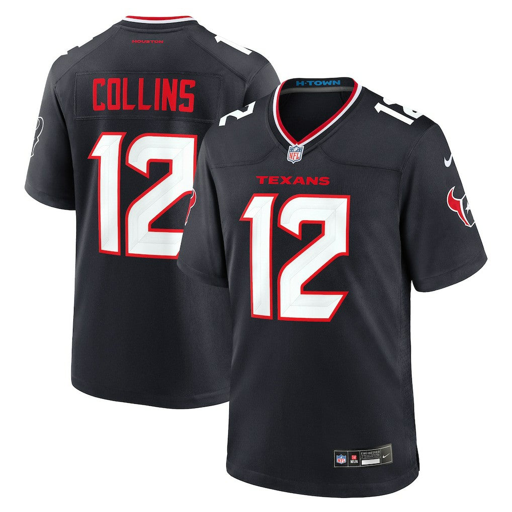 Nico Collins  Game Jersey - Houston Texans Jerseys