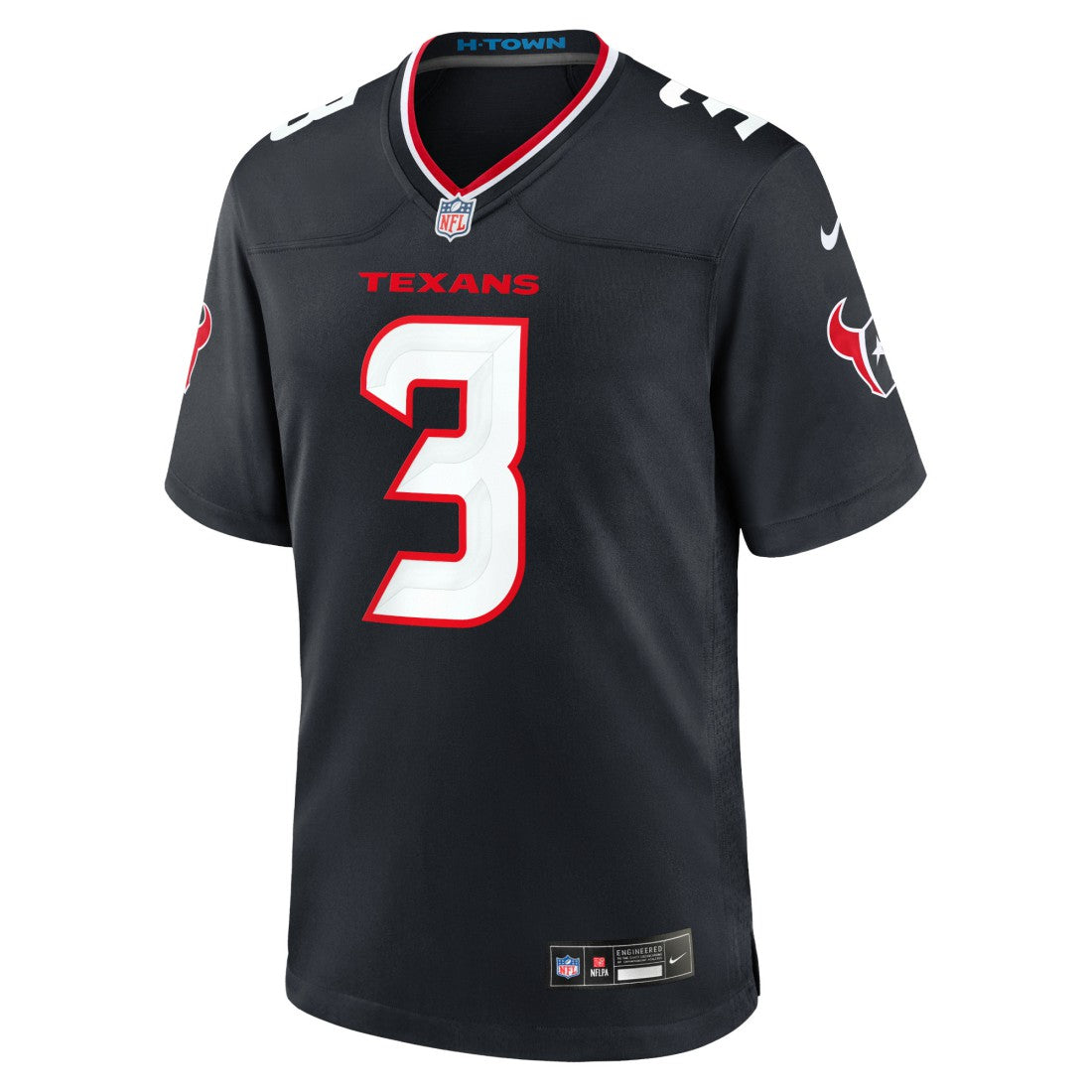 Tank Dell  Game Jersey - Houston Texans Jerseys