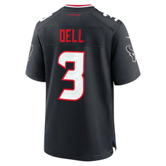 Tank Dell  Game Jersey - Houston Texans Jerseys