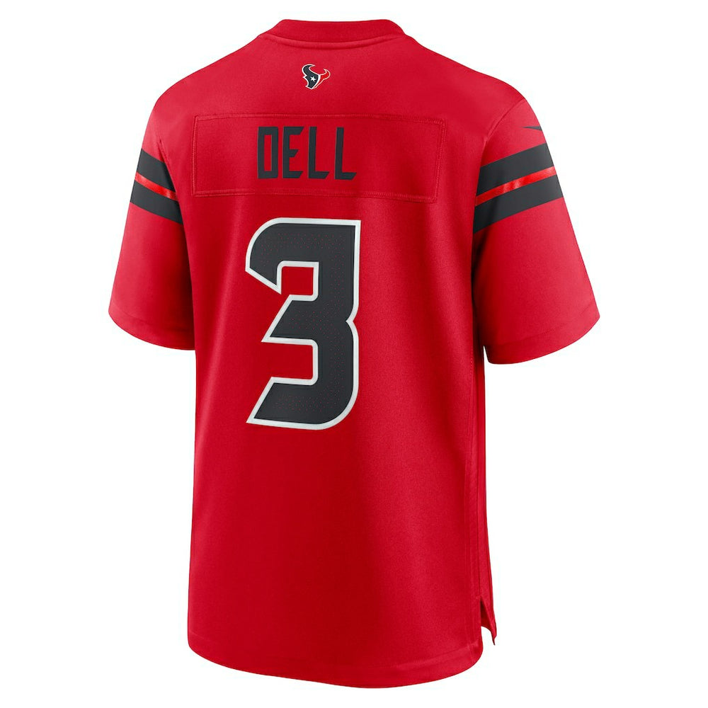 Tank Dell  Alternate Game Jersey - Houston Texans Jerseys