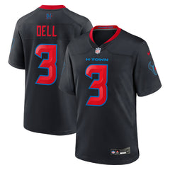 Tank Dell  2nd Alternate Game Jersey - Houston Texans Jerseys