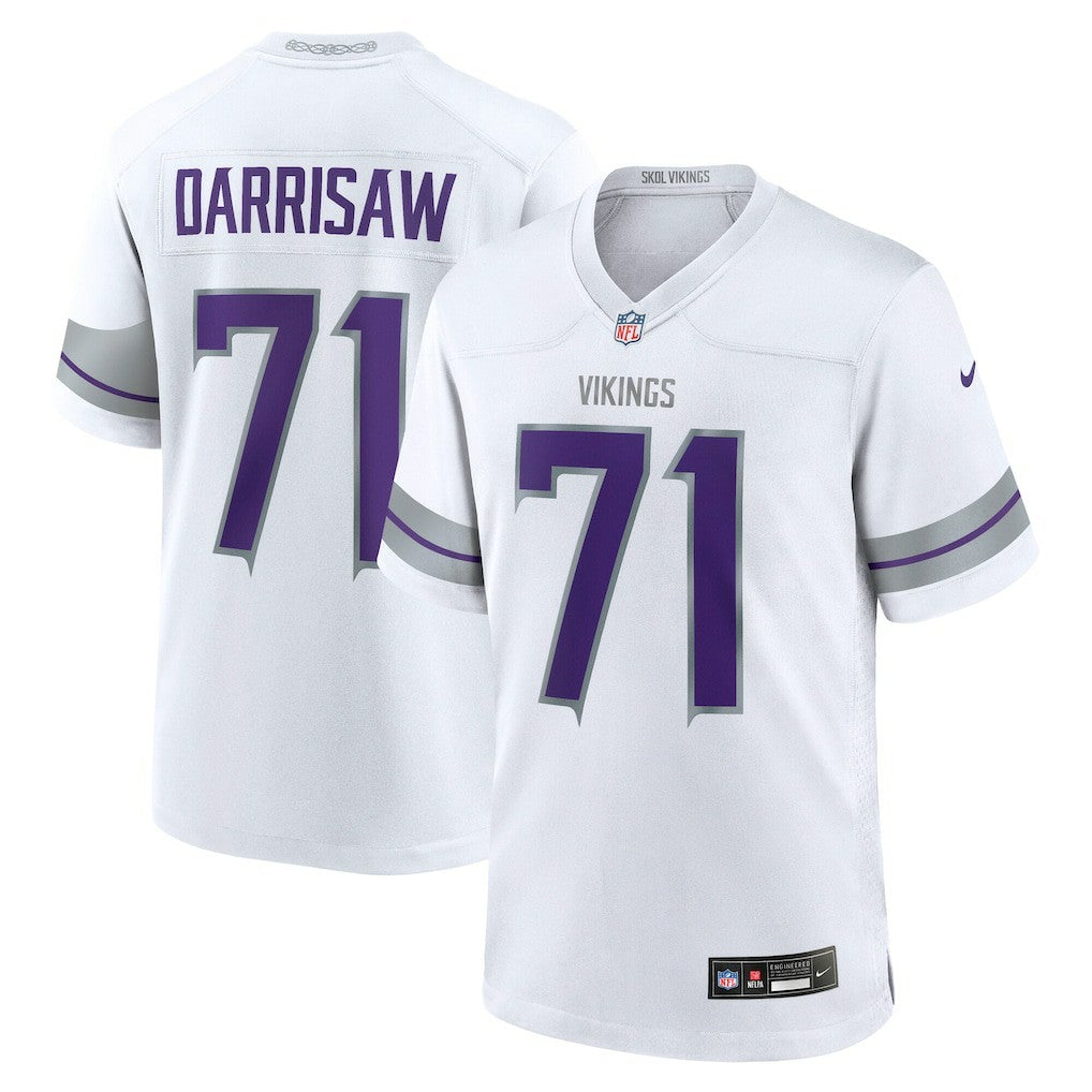 Christian Darrisaw  Alternate Game Jersey - Minnesota Vikings Jerseys
