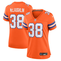 Jaleel McLaughlin  Women's Mile High Collection 1977 Throwback Player Game Jersey - Denver Broncos Jerseys