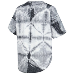 Los Angeles Lakers G-III 4Her by Carl Banks Women's Tournament Raglan Oversized Tie-Dye V-Neck T-Shirt