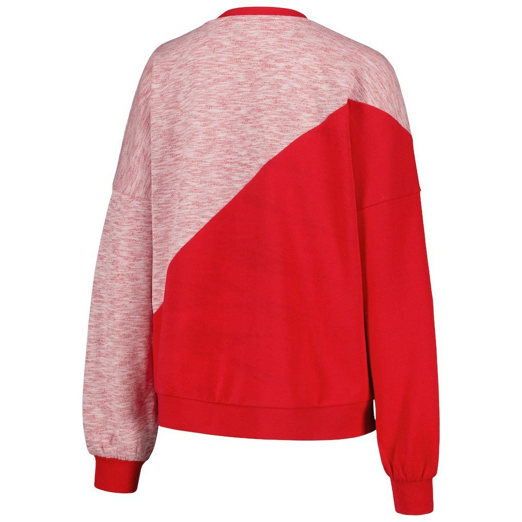 Chicago Bulls G-III 4Her by Carl Banks Women's Benches Split Pullover Sweatshirt sale