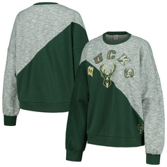 Milwaukee Bucks G-III 4Her by Carl Banks Women's Benches Split Pullover Sweatshirt