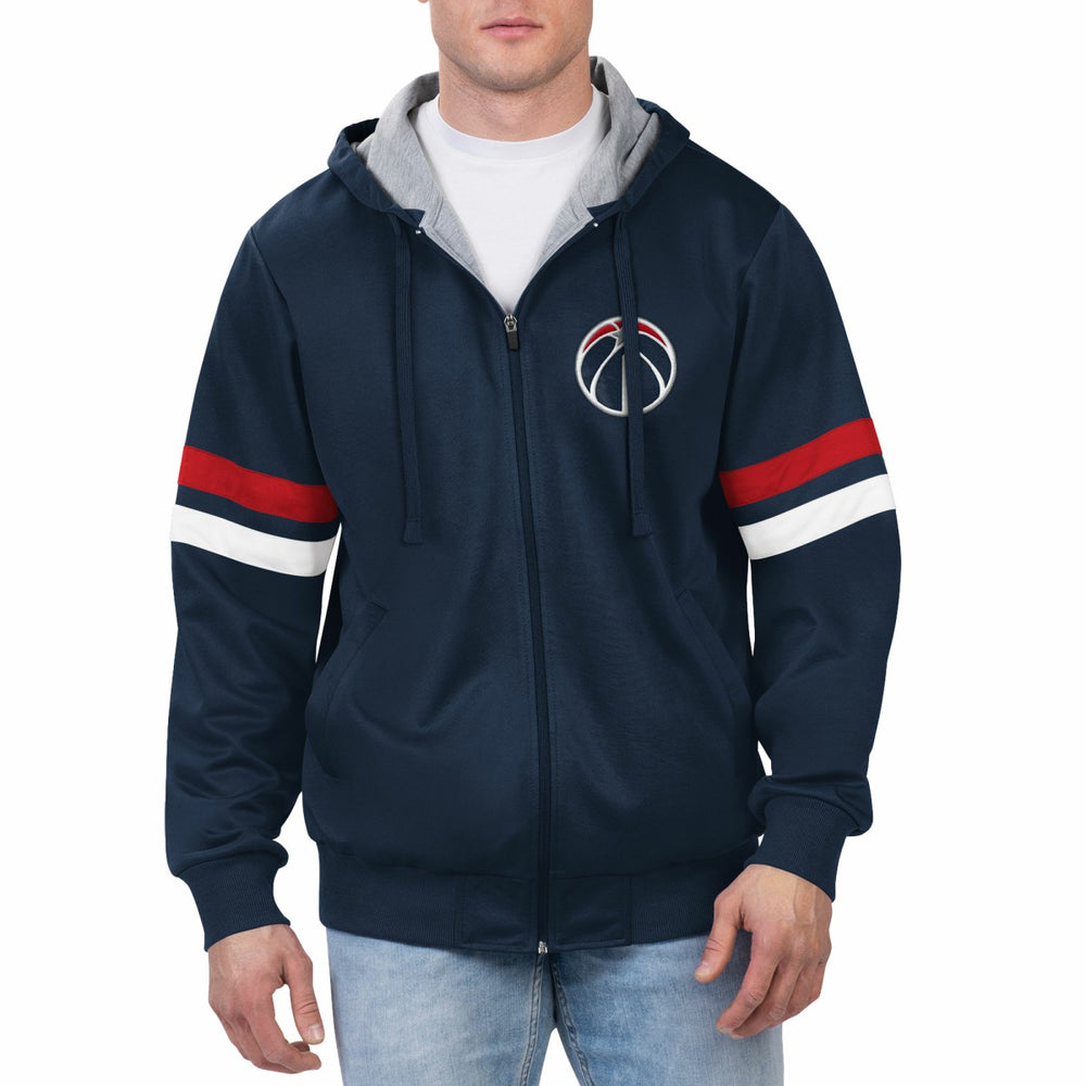 Washington Wizards G-III Sports by Carl Banks Contender Full-Zip Hoodie Jacket