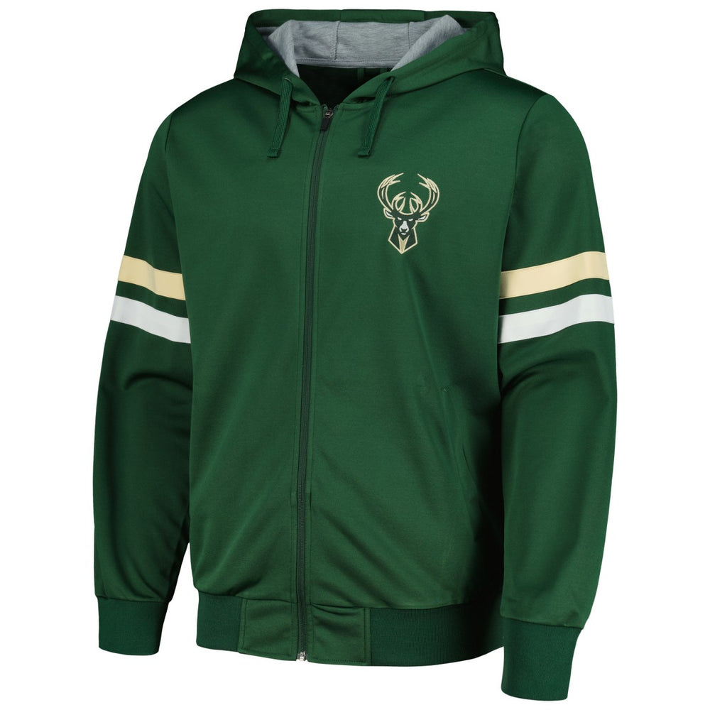 Milwaukee Bucks G-III Sports by Carl Banks Contender Full-Zip Hoodie Jacket