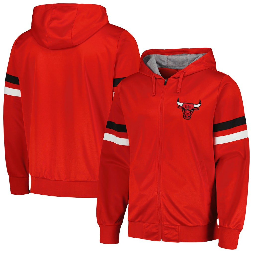 Chicago Bulls G-III Sports by Carl Banks Contender Full-Zip Hoodie Jacket