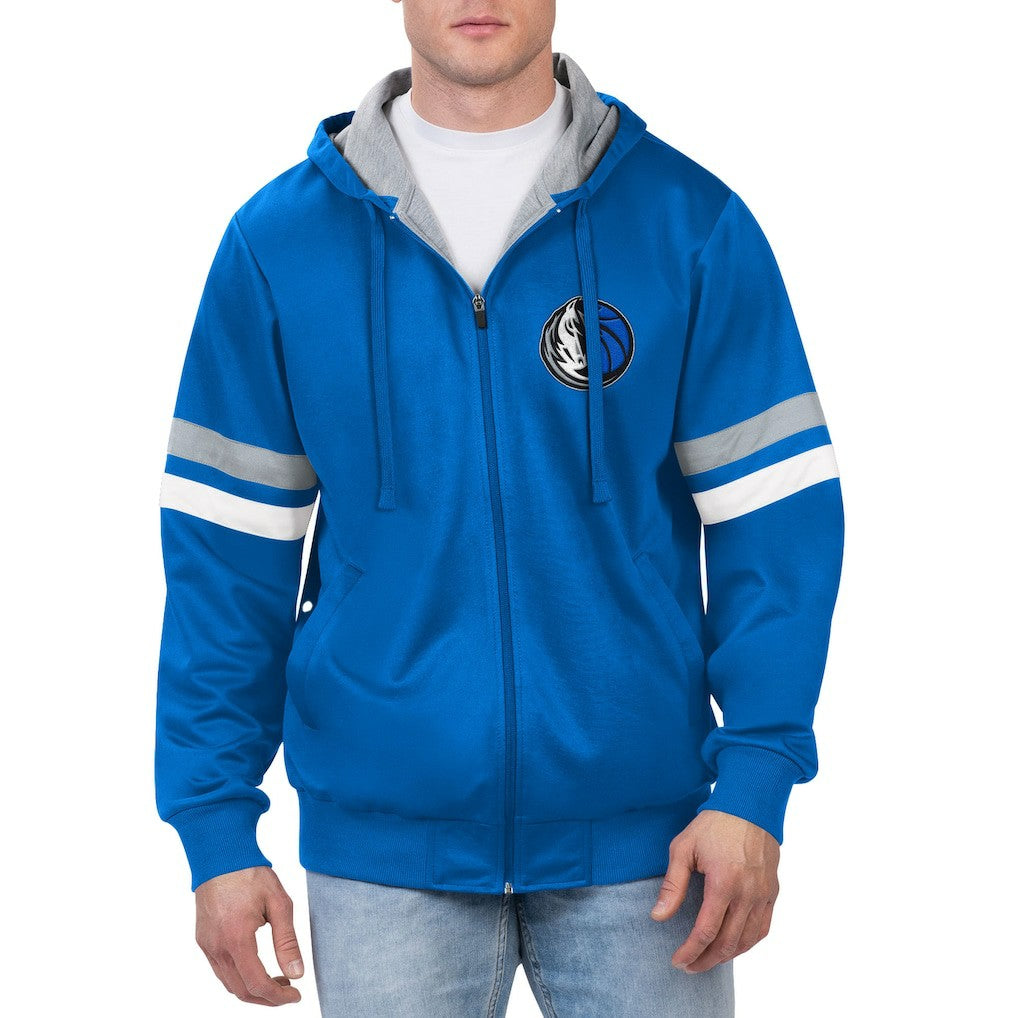Dallas Mavericks G-III Sports by Carl Banks Contender Full-Zip Hoodie Jacket sale