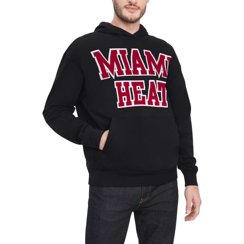 Miami Heat Tommy Jeans Greyson Pullover Hoodie