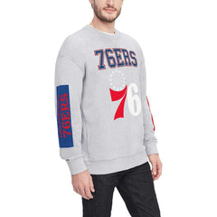 Philadelphia 76ers Tommy Jeans Hayes Crew Neck Pullover Sweatshirt