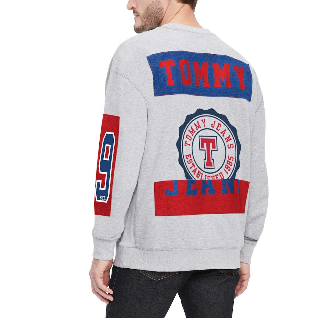 Philadelphia 76ers Tommy Jeans Hayes Crew Neck Pullover Sweatshirt