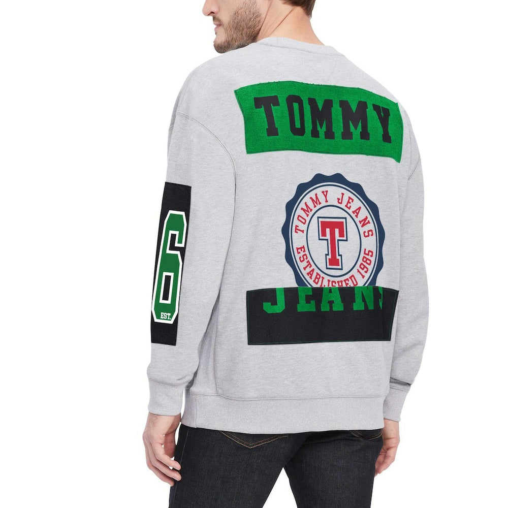 Boston Celtics Tommy Jeans Hayes Crew Neck Pullover Sweatshirt