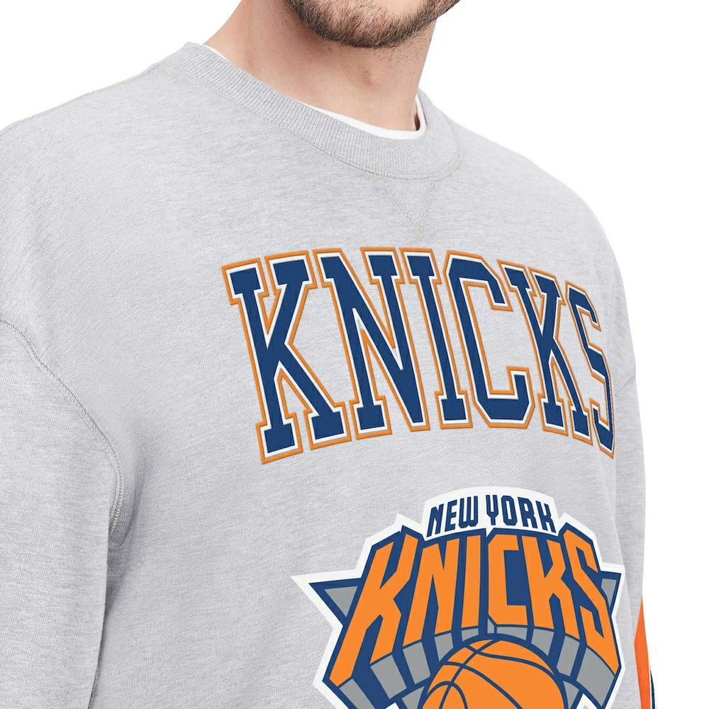 New York Knicks Tommy Jeans Hayes Crew Neck Pullover Sweatshirt