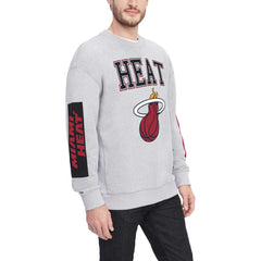 Miami Heat Tommy Jeans Hayes Crew Neck Pullover Sweatshirt