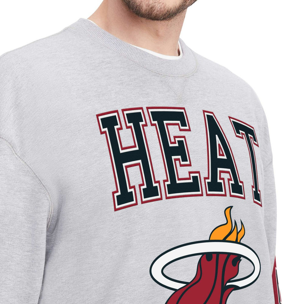 Miami Heat Tommy Jeans Hayes Crew Neck Pullover Sweatshirt